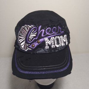 Rhinestone Cheer Mom Cap